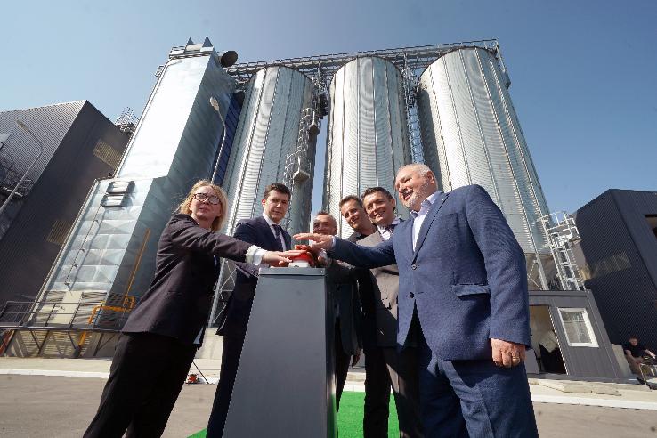 В г. Гурьевске заработал новый индустриальный элеватор